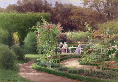 Afternoon Tea by the Laurel Arch by Georgina M. de l